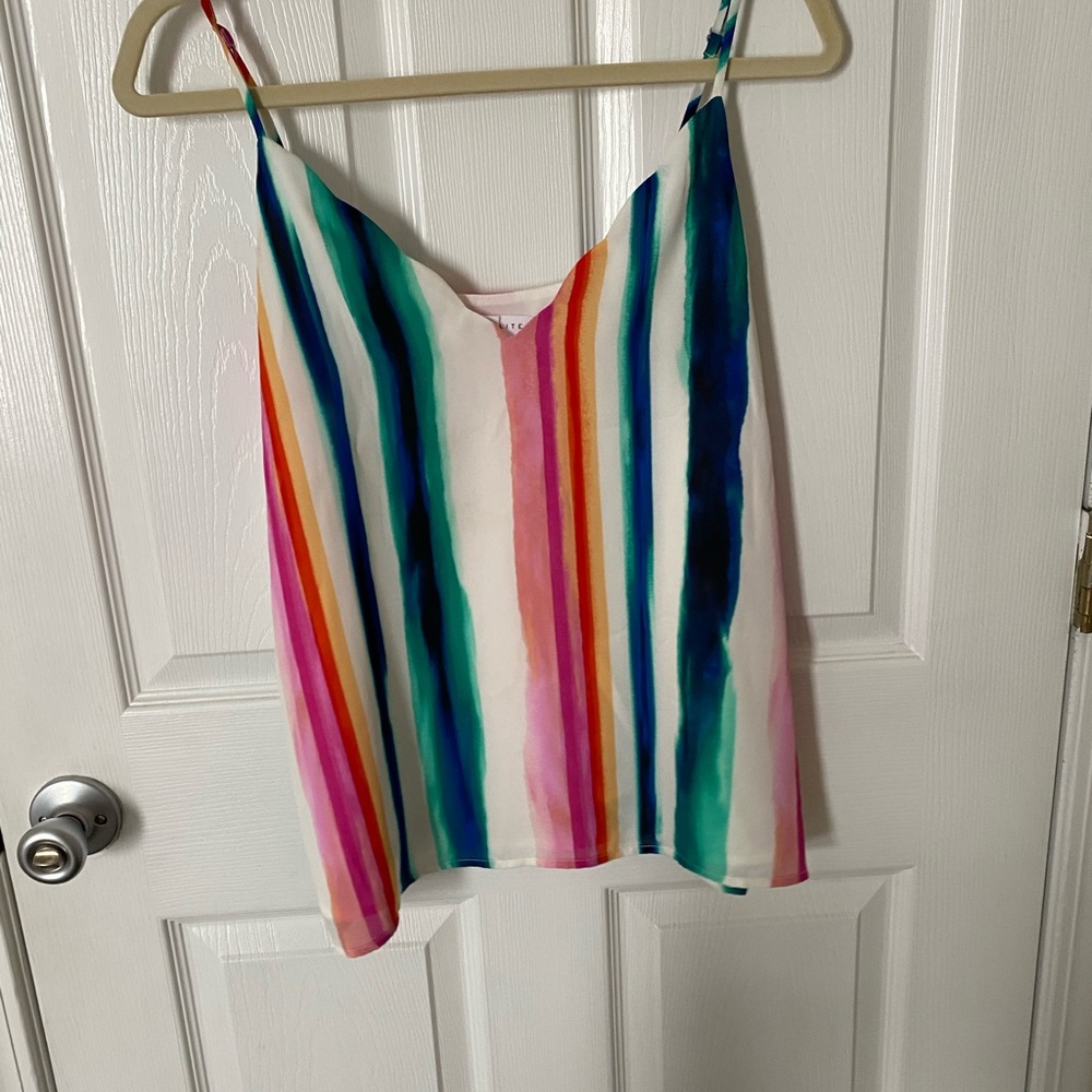Rainbow tank top